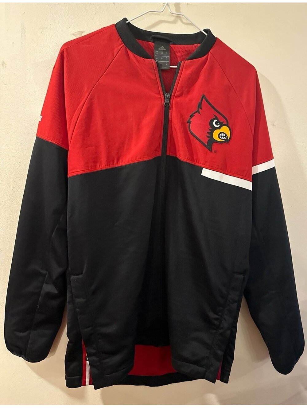Adidas Uofl University of Louisville jacket size medium